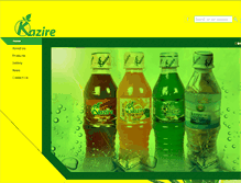 Tablet Screenshot of kazire.com